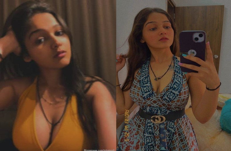 Extremely Cute Instagram Girl Isha Modi Playing with her Boobs New Video Dont Miss Part 2