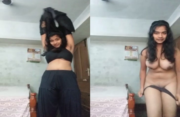 Beautiful Girl Making Video