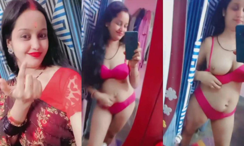 Desi Boudi Showing Boobs Pussy For Lover