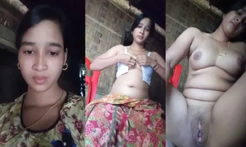 Hot Village Girl Ka Striptease Aur Chut Fingering Video