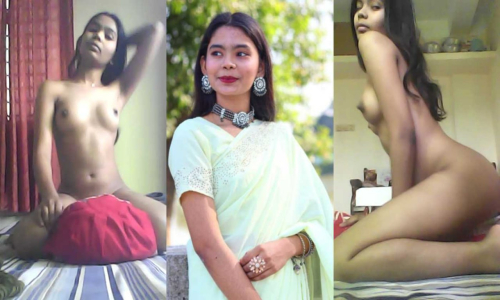 Beautiful Horny GF Pressing Boobs Giving BJ Outdoor To BF