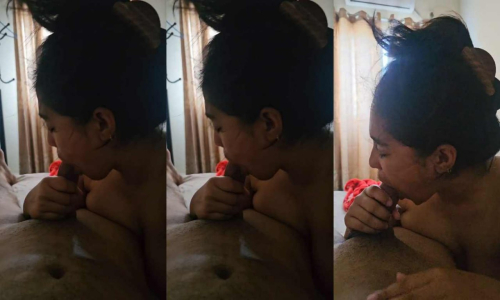 Beautiful Sexy Gf Sucking Dick