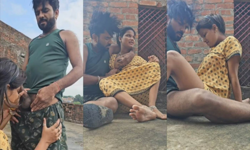 Horny Cpl Having On Roof 1