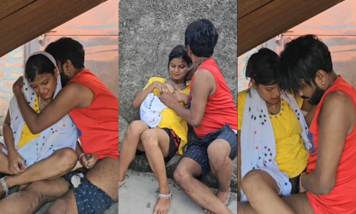 Rajasthani Horny Couple Enjoying At Terrence