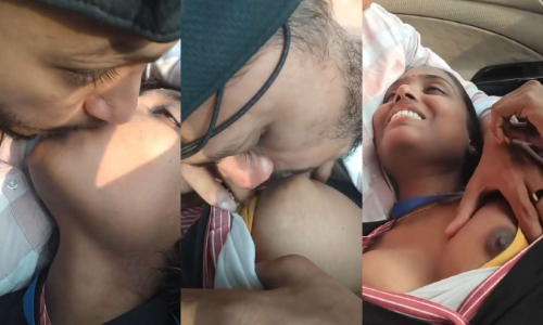 Mallu Girl Enjoying With Boyfriend Inside Car