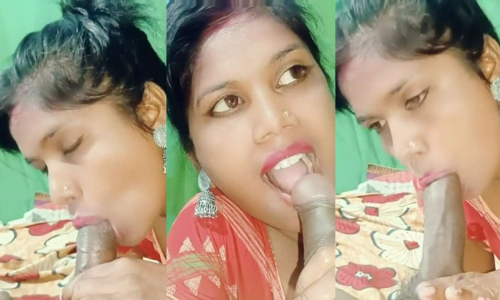 Indian Sali Takes Big Dick Cum in Mouth She Swallows Sloppy Cum