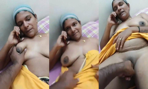 Tamil Wife Pussy Fingered When She Talking On Phone
